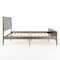 Martha Stewart Corbin King Size Solid Wood Platform Bed w/Wooden Headboard and Footboard, Brown Gray MG-090026-K-WOAK-MS - alternate 7